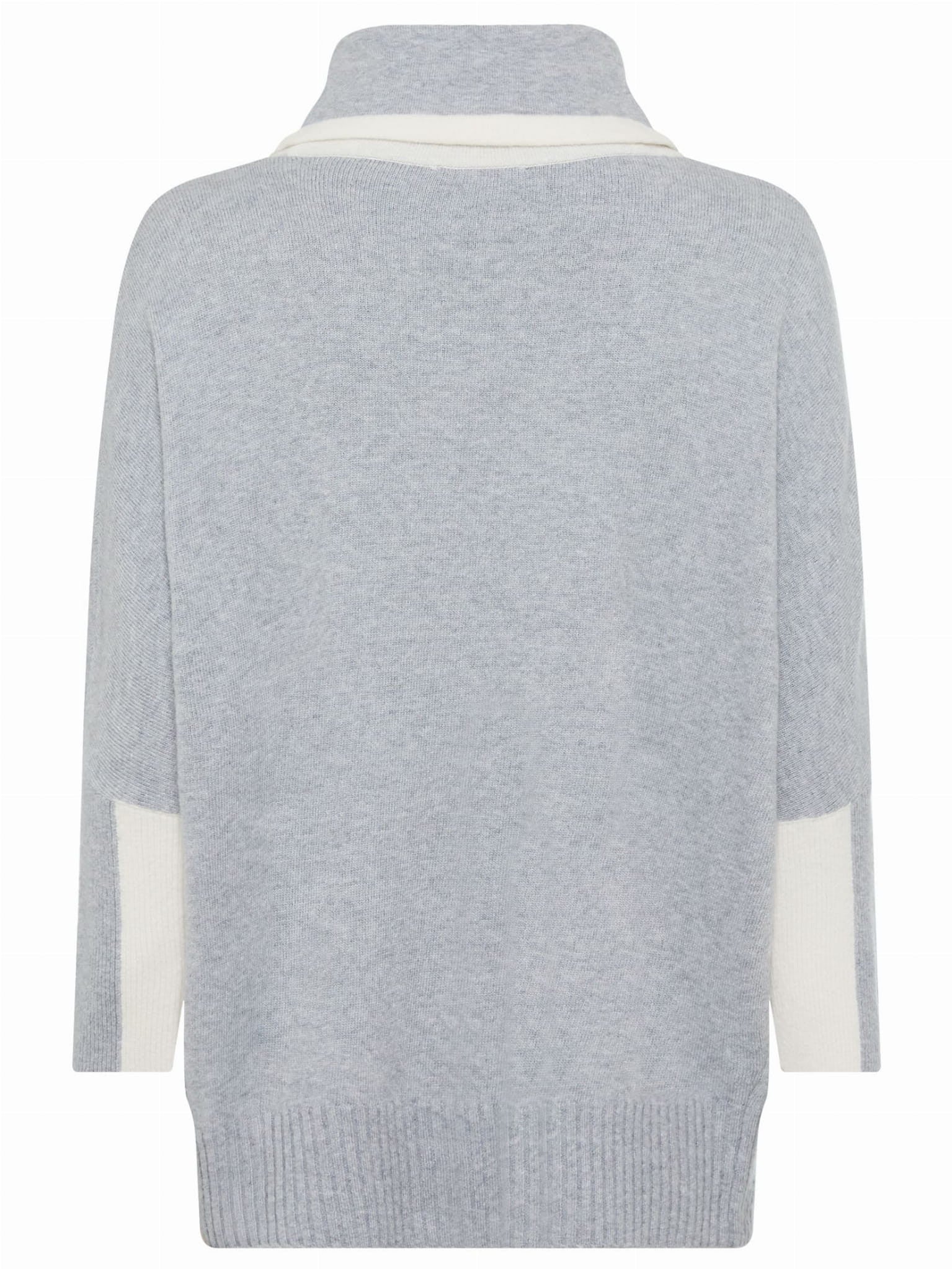 Grey Batwing Jumper