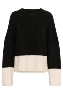 Black Oversized Pullover