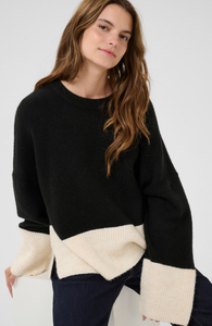 Black Oversized Pullover