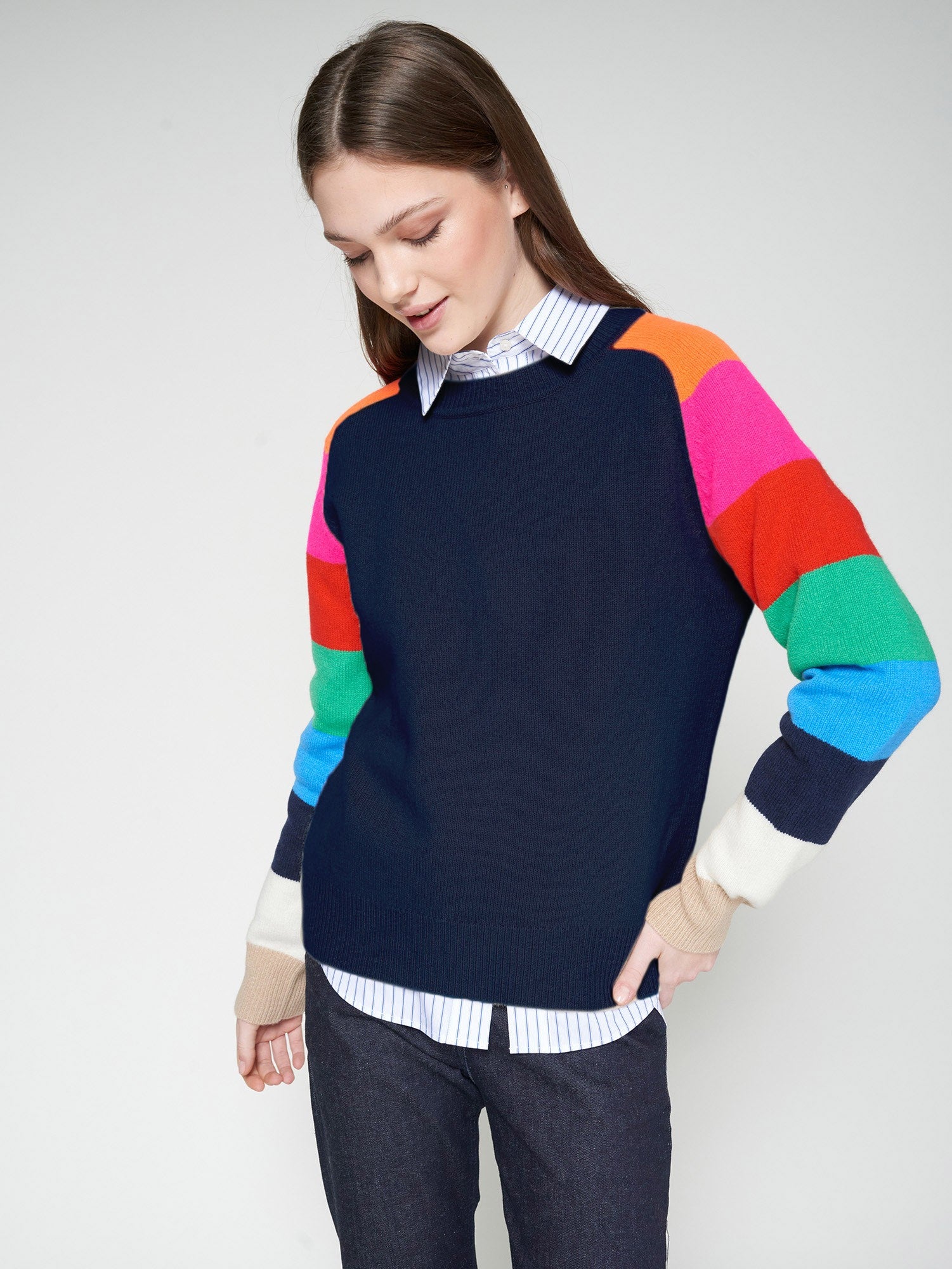Multicolour Stripe Jumper