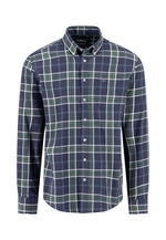 Load image into Gallery viewer, Navy Twill Check Shirt
