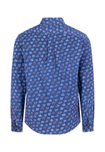 Load image into Gallery viewer, Navy Corduroy Print Shirt
