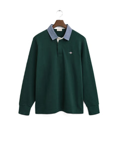 Green Chambray Heavy Rugger