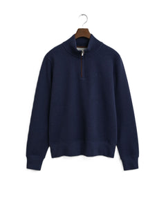 Blue Sacker Half Zip Sweatshirt