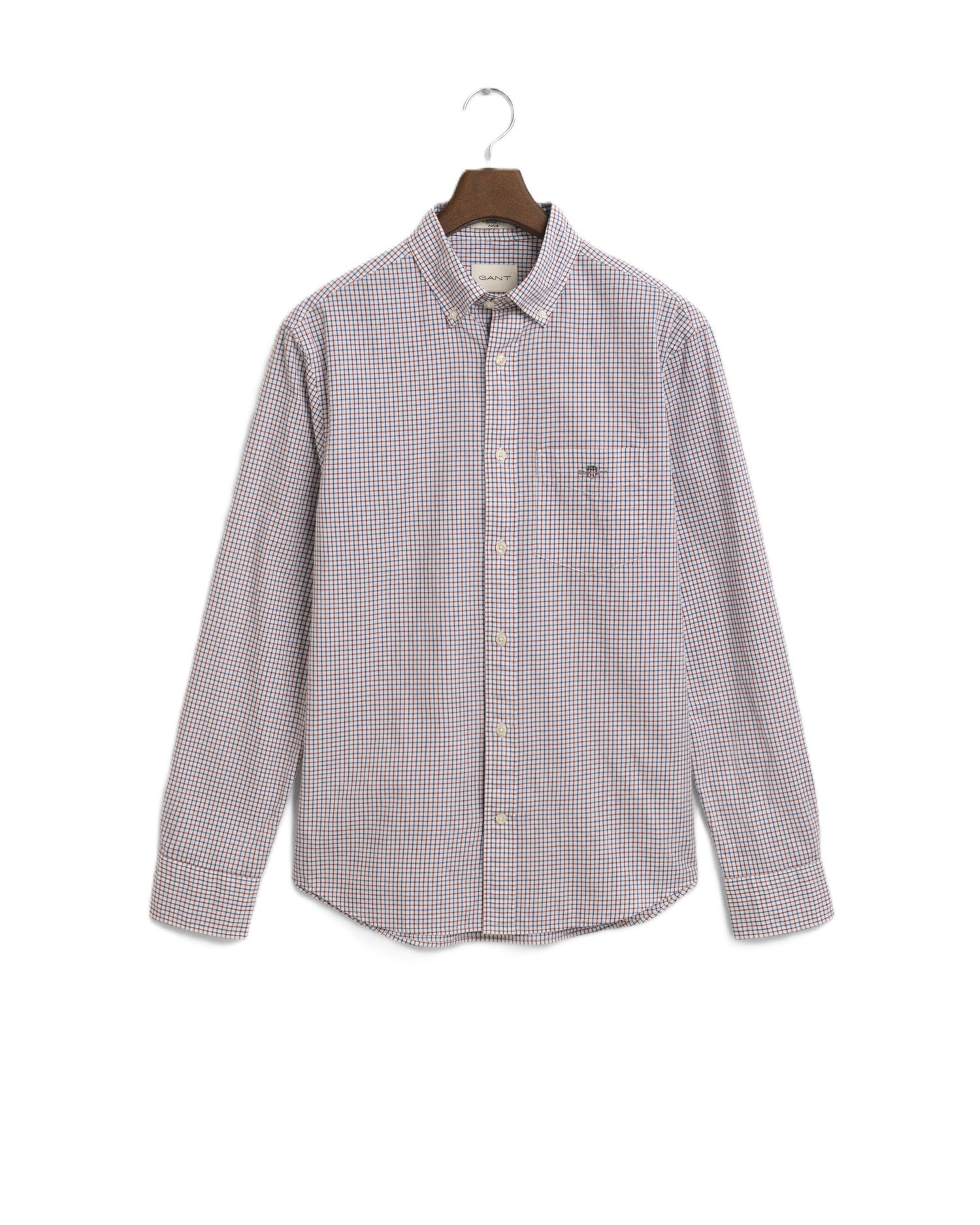 Red Micro Check Shirt