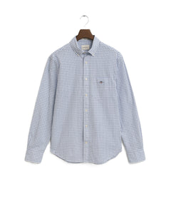 Sky Micro Check Shirt