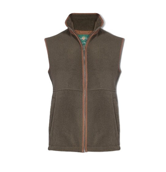Green Fleece Gilet