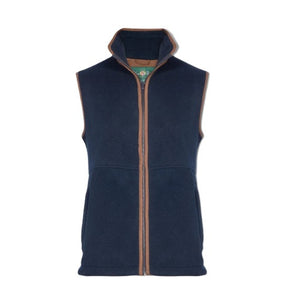 Navy Fleece Gilet