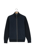 Load image into Gallery viewer, Navy Zip Cardigan
