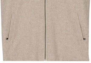 Sand Padded Flannel Gilet