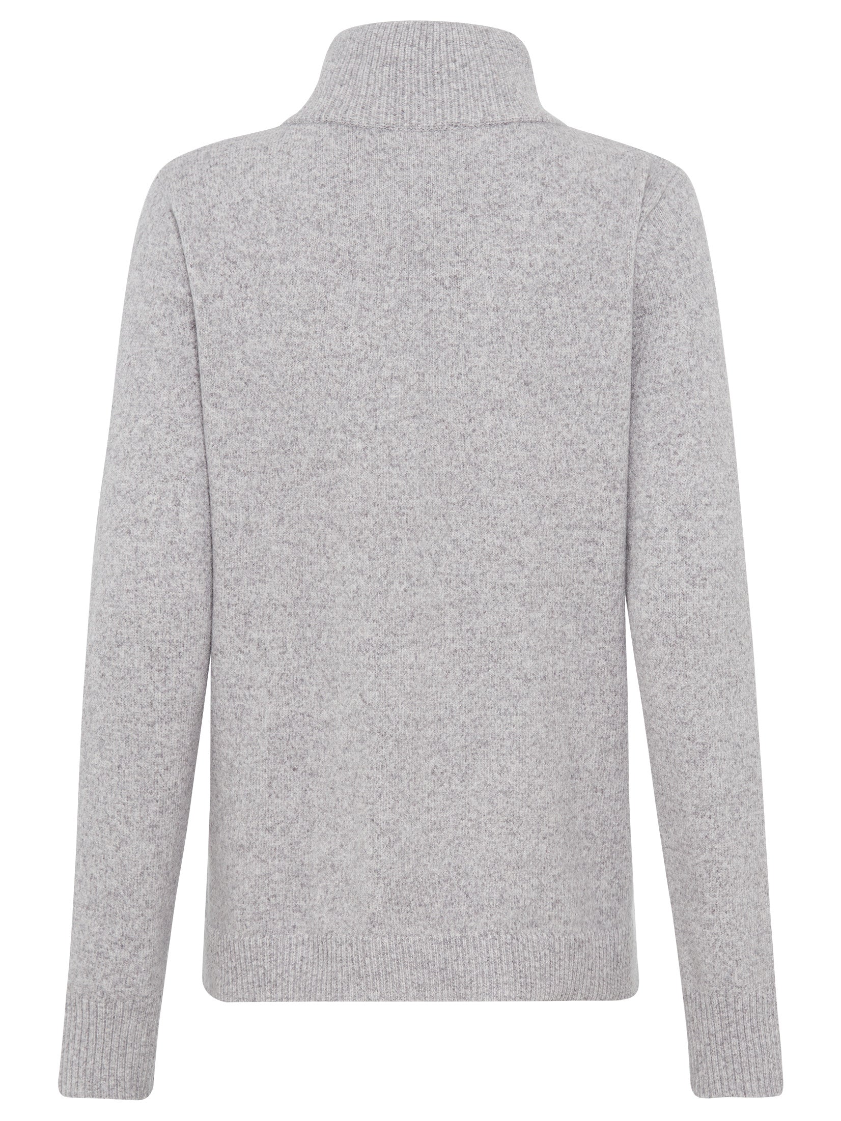Grey Quarter Zip Jumper