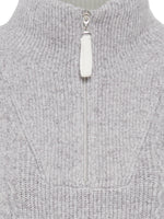 Load image into Gallery viewer, Grey Quarter Zip Jumper
