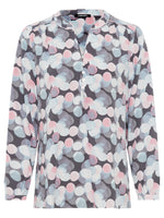 Load image into Gallery viewer, Grey Printed Blouse
