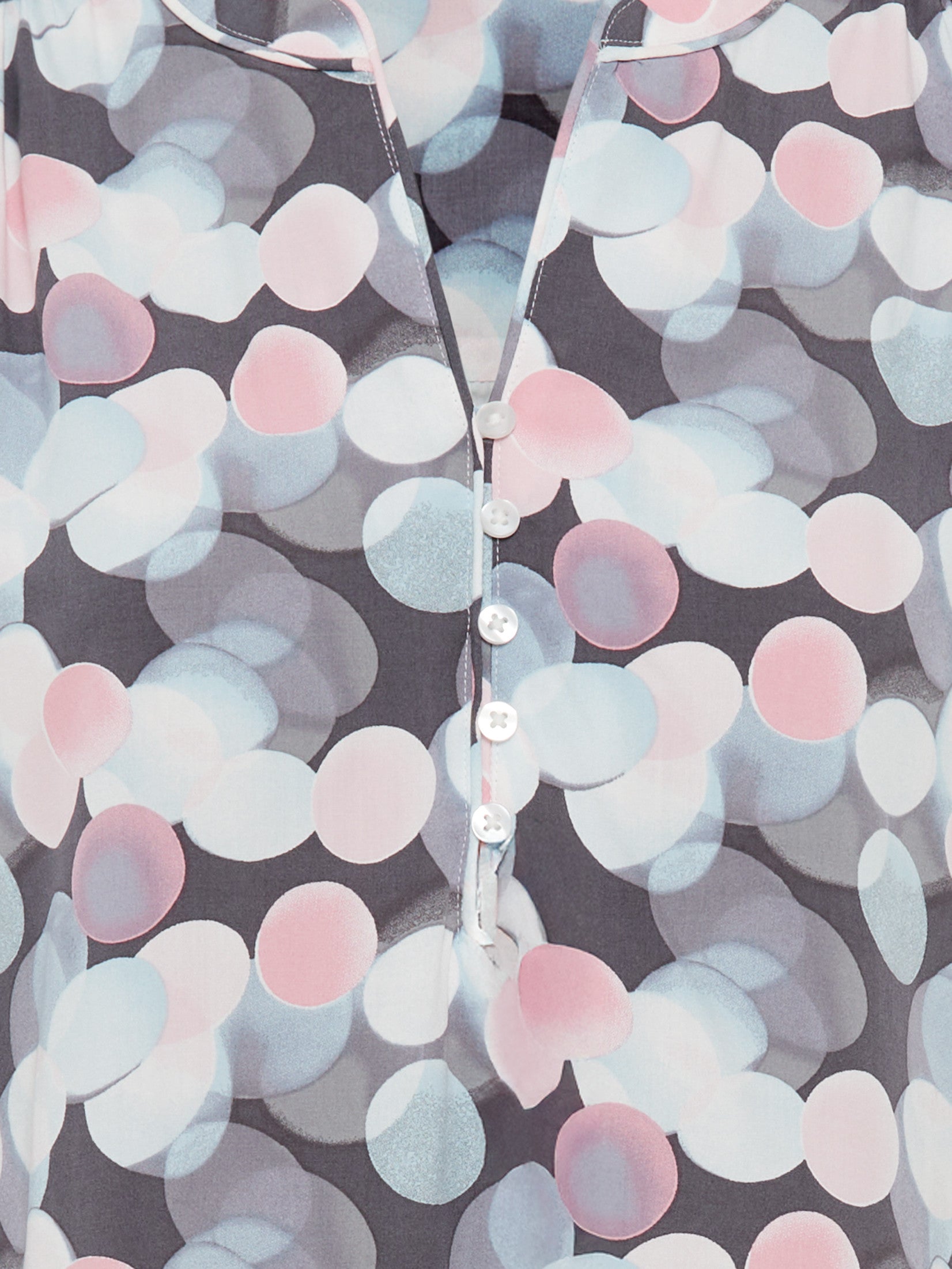 Grey Printed Blouse