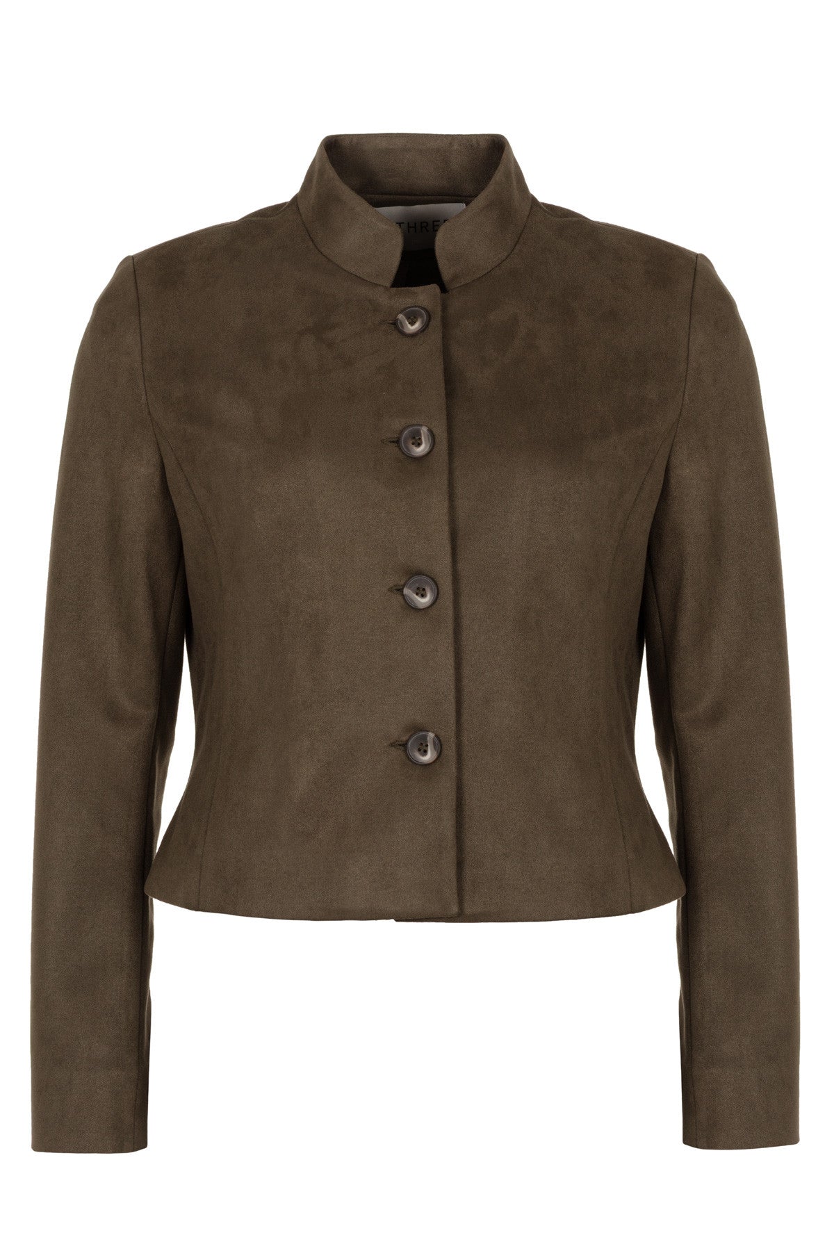 Chocolate Suedette Jacket