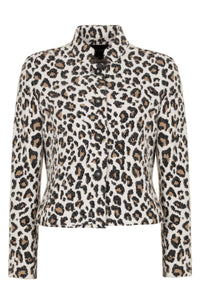 Runa Animal Print Soft Jacket