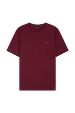 Load image into Gallery viewer, Wine Cotton T-Shirt
