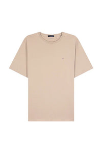 Beige Cotton T-Shirt