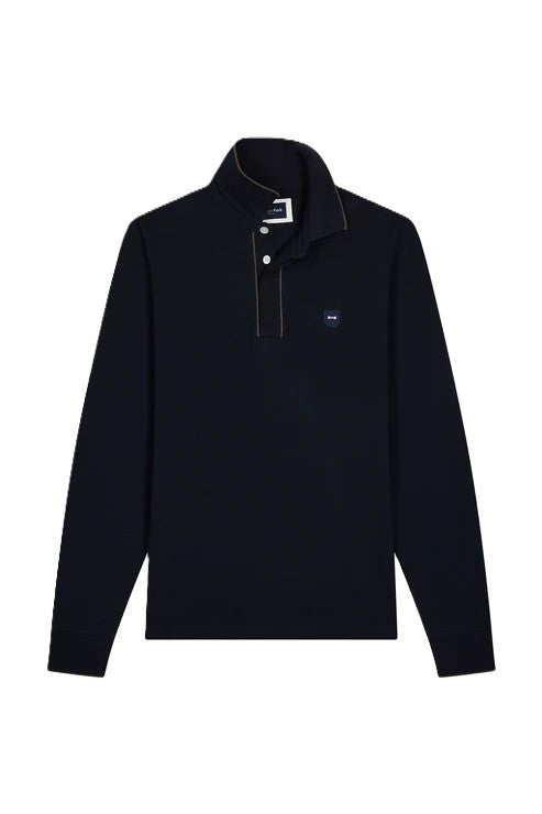 Marine Long Sleeve Polo Shirt
