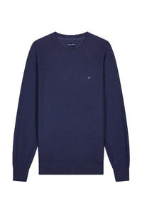 Blue Crew Neck Sweater