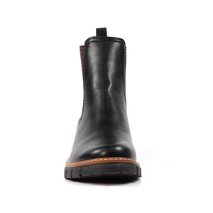 Black Ribble Ankle Boot -BLACK