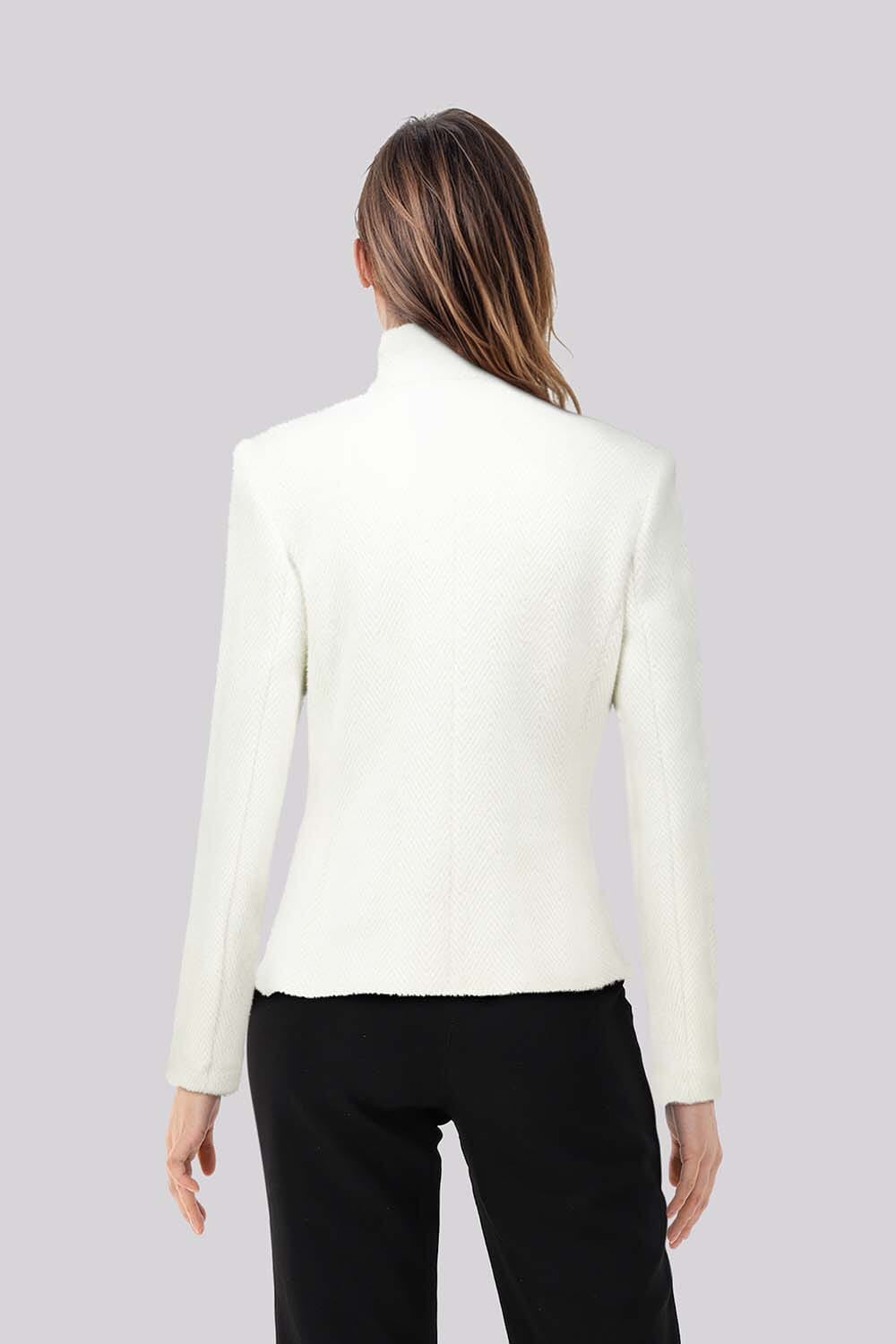 Ivory Rachel Soft Knit Jacket