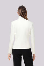 Load image into Gallery viewer, Ivory Rachel Soft Knit Jacket
