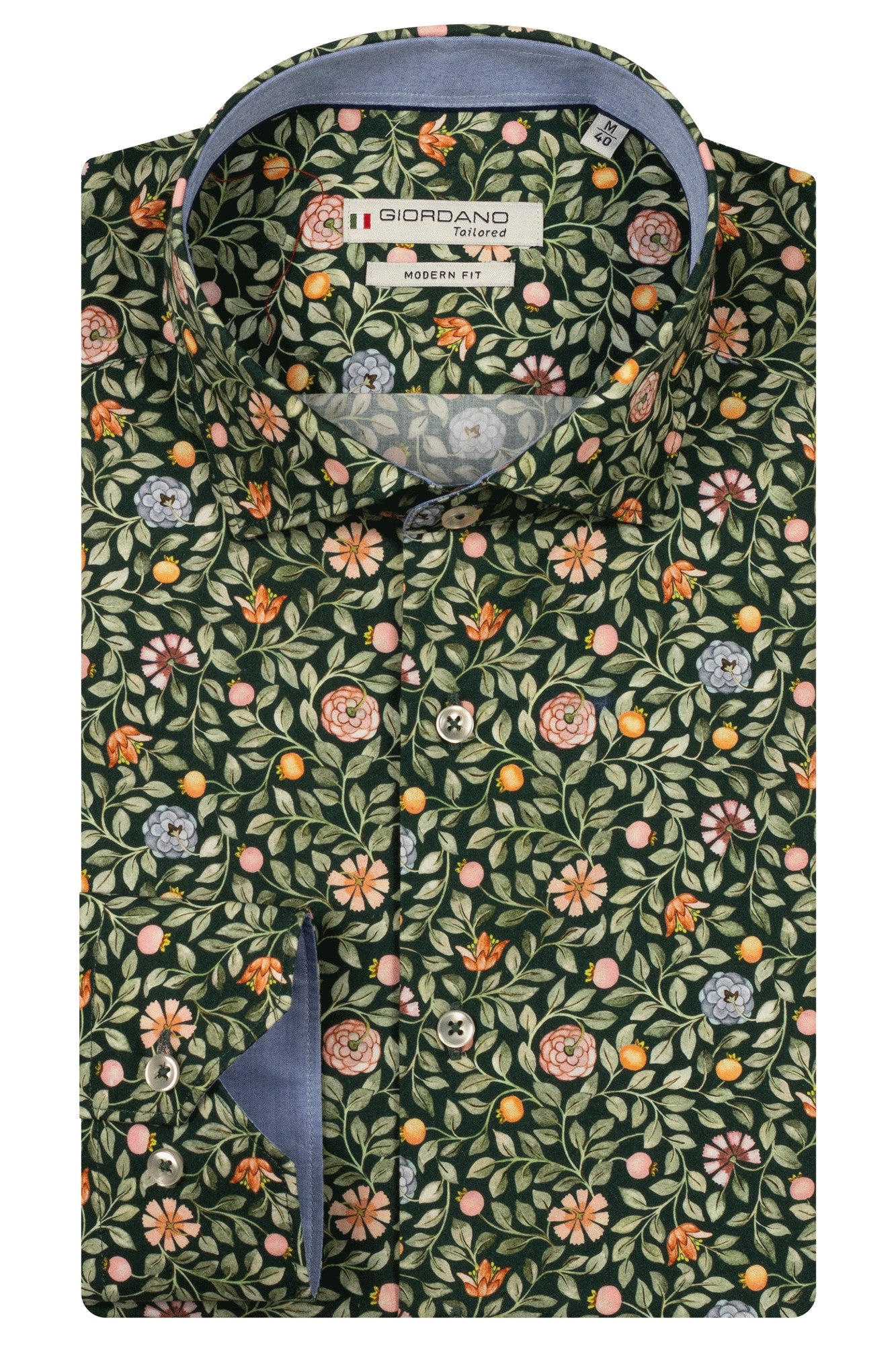 Green Liberty Print Shirt