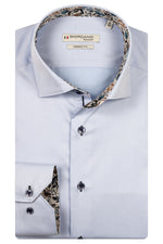 Load image into Gallery viewer, Sky Plain Twill Shirt
