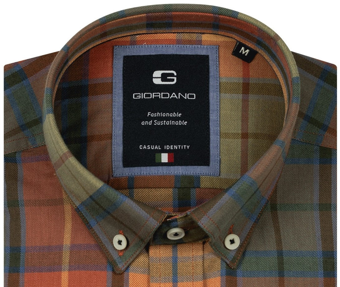Red Multi Check Shirt