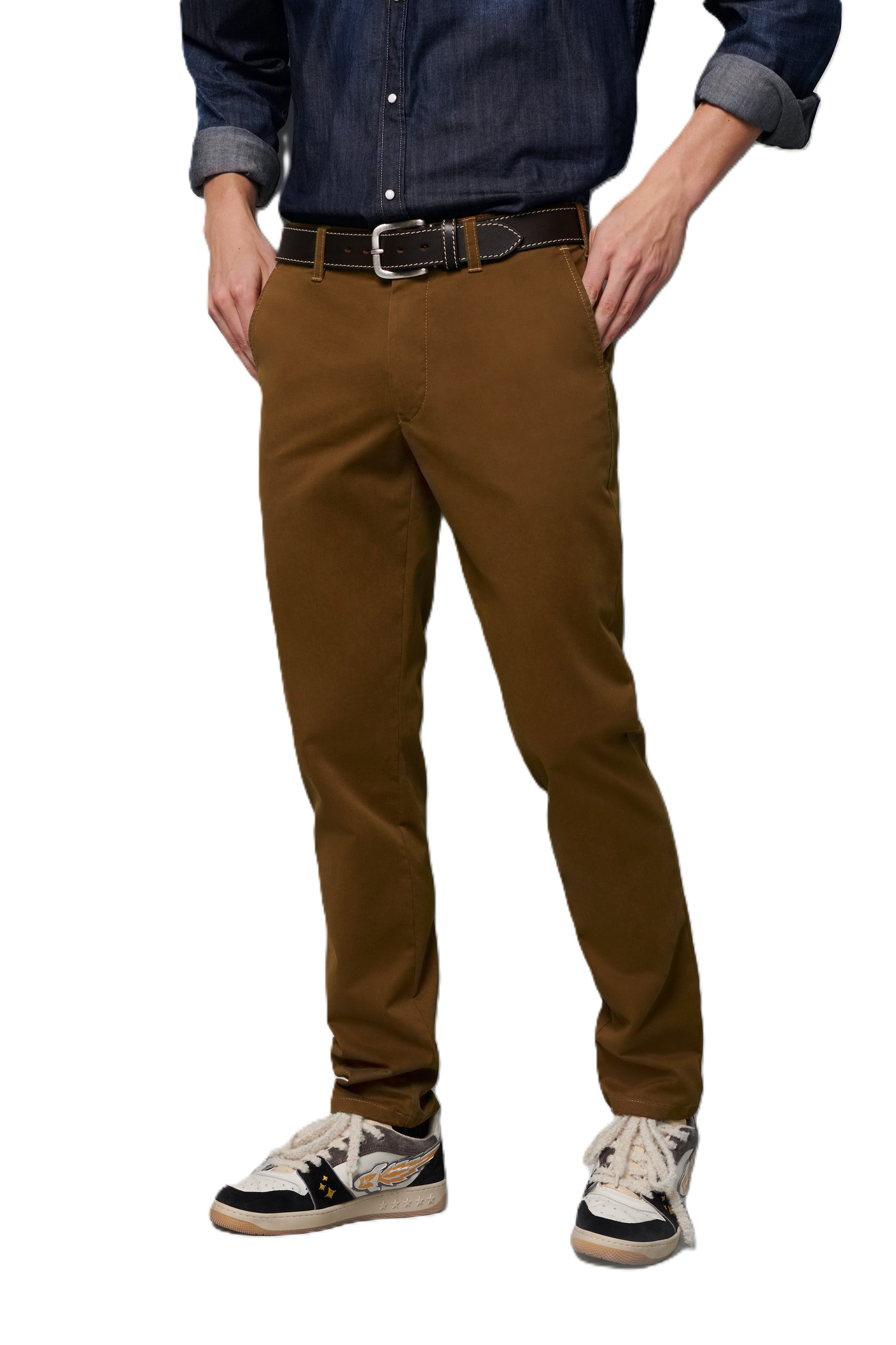 Tan Chino Regular Leg