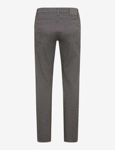 Grey Wool Look Chinos Short Leg