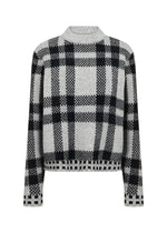 Load image into Gallery viewer, Grey Checked Jumper

