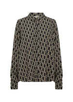 Load image into Gallery viewer, Black Chain Pattern Shirt
