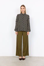 Load image into Gallery viewer, Black Chain Pattern Shirt
