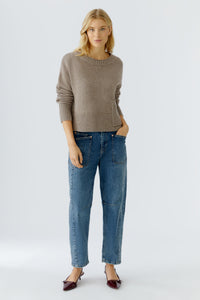 Taupe Short Jumper