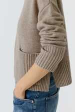 Load image into Gallery viewer, Taupe Short Jumper
