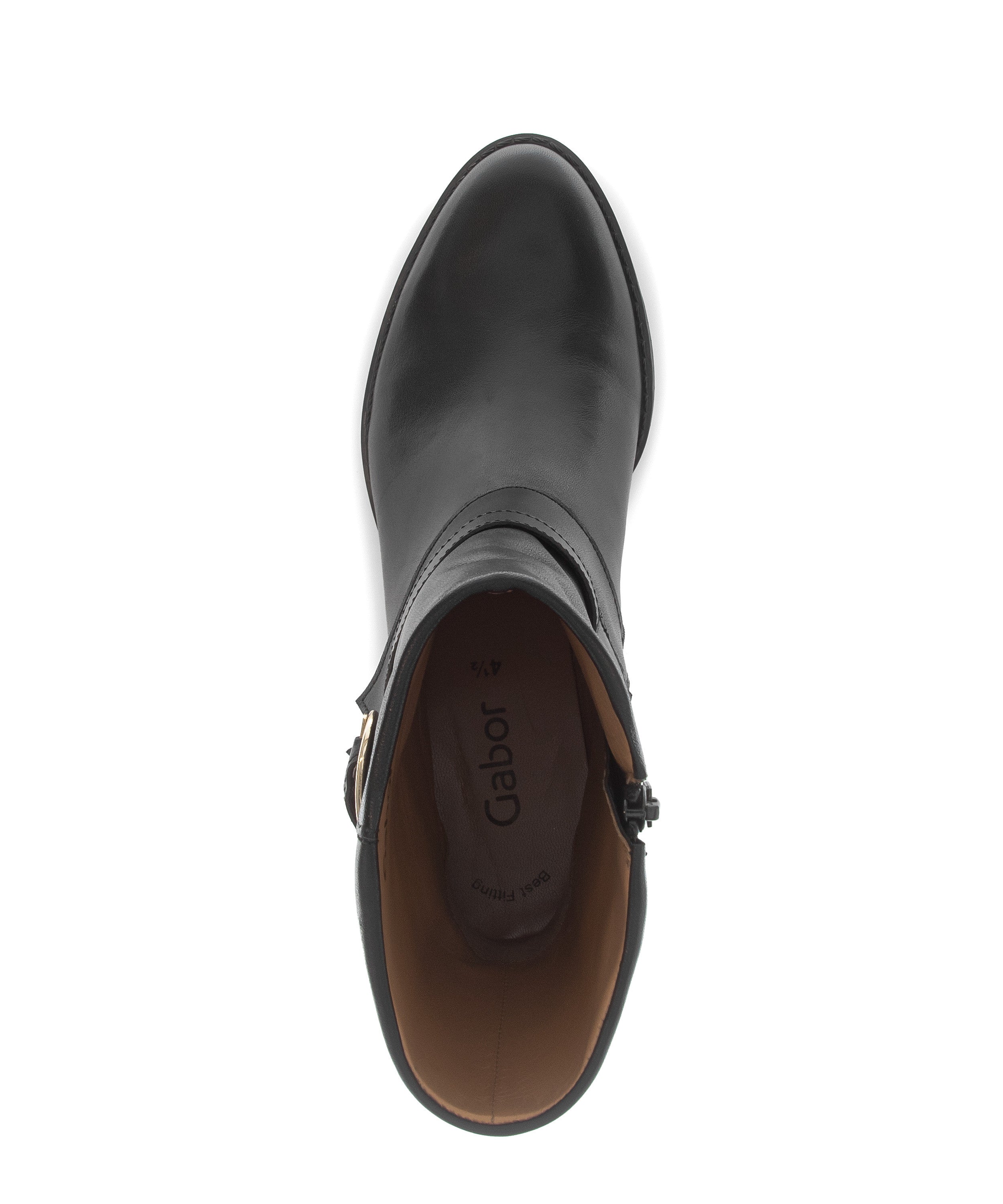 Black Ginger Ankle Boot