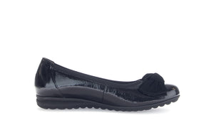 Black Patent Ballet Pump