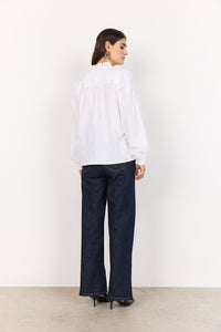 White Embroidered Shirt