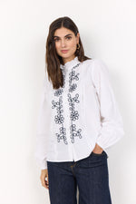 Load image into Gallery viewer, White Embroidered Shirt
