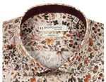 Load image into Gallery viewer, Brown Luxury Flower Print Shirt
