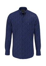 Load image into Gallery viewer, Navy Winter Flower Print Shirt
