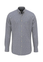 Load image into Gallery viewer, Blue Poplin Print Shirt
