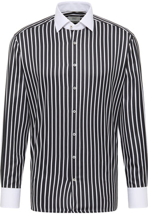 Black Luxury Stripe Shirt