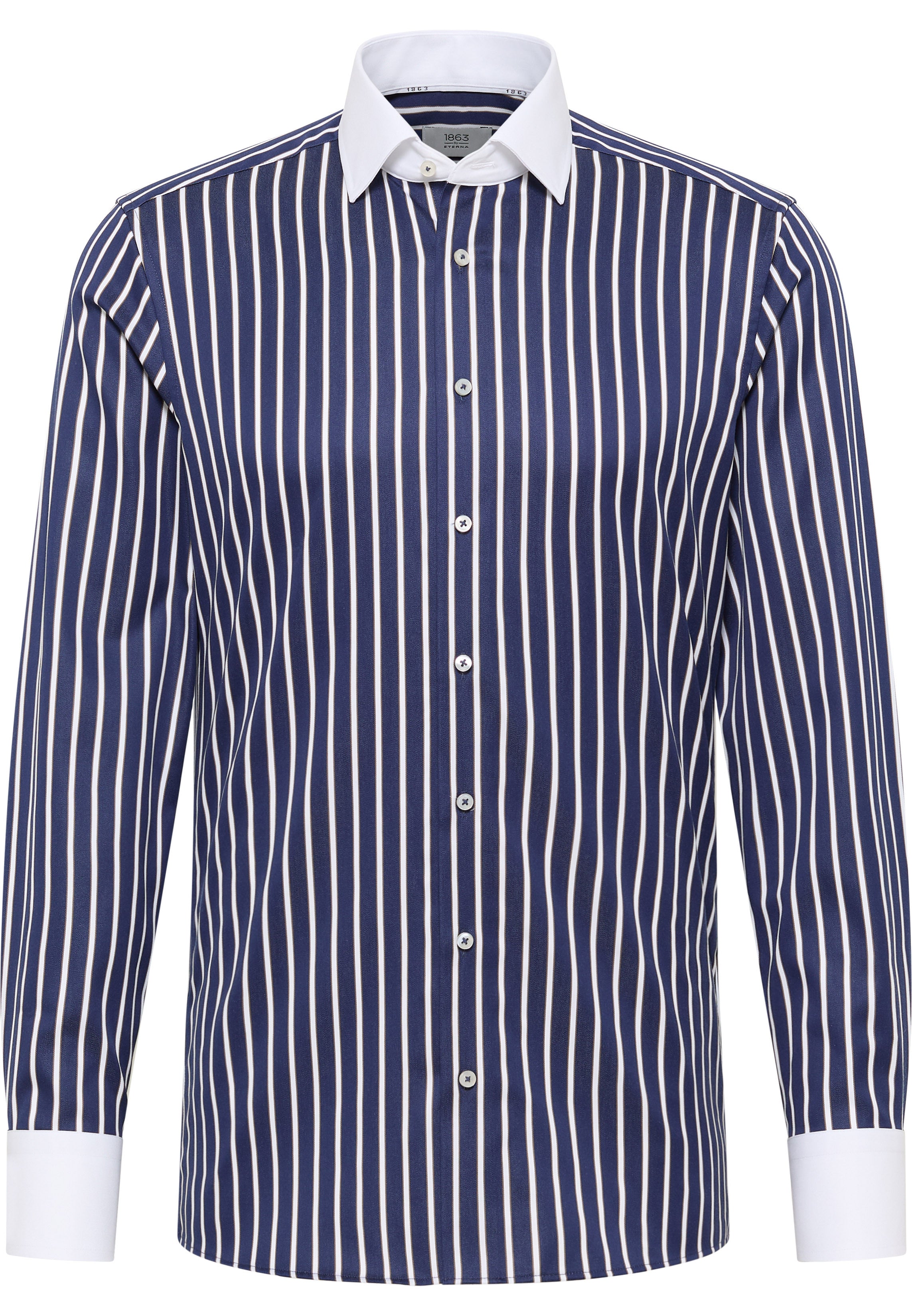 Navy Luxury Stripe Shirt