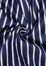 Load image into Gallery viewer, Navy Luxury Stripe Shirt
