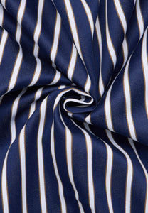 Navy Luxury Stripe Shirt