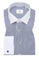 Load image into Gallery viewer, Double Cuff Luxury Stripe Shirt
