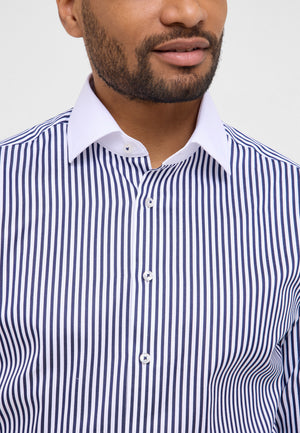 Double Cuff Luxury Stripe Shirt